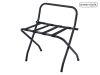 Ashton Luggage Rack With Back C Black