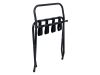 Ashton Luggage Rack With Back C Black