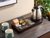 Buckingham Compact Welcome Tray Dark Wood