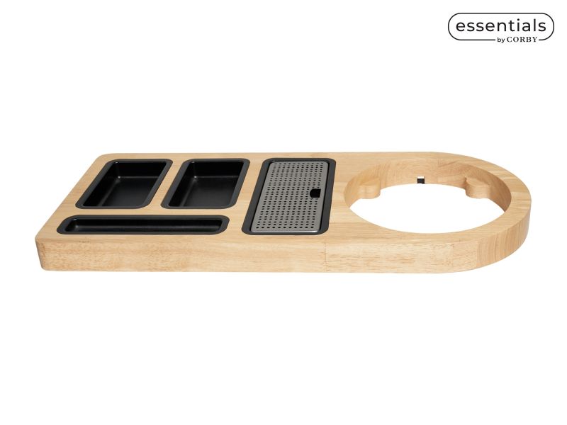 Buckingham Compact Welcome Tray Light Wood