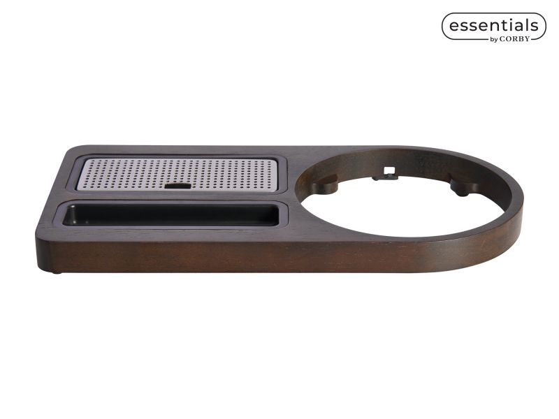 Buckingham Standard Welcome Tray Dark Wood