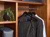 Burlington Guest Hanger With Clips Black