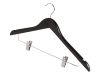 Burlington Guest Hanger With Clips Black