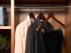 Burlington Guest Hanger With Clips Dark Wood