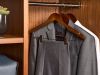 Burlington Guest Hanger With Clips Dark Wood