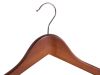 Burlington Guest Hanger With Clips Dark Wood