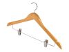Burlington Guest Hanger With Clips Light Wood