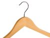 Burlington Guest Hanger With Clips Light Wood