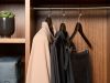 Burlington Guest Hanger With Security Pin Clips Black