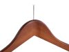 Burlington Guest Hanger With Security Pin Clips Dark Wood