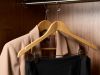 Burlington Guest Hanger With Security Pin Clips Light Wood