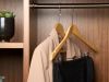 Burlington Guest Hanger With Security Pin Clips Light Wood