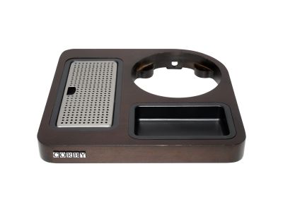 Canterbury Compact Welcome Tray Dark Wood