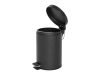Croft 3l Pedal Bin Black