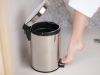 Croft 3l Pedal Bin Polished Steel