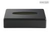 Devon Rectangle Tissue Box Cover Black