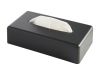 Devon Rectangle Tissue Box Cover Black