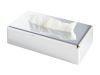 Devon Rectangle Tissue Box Cover Chrome