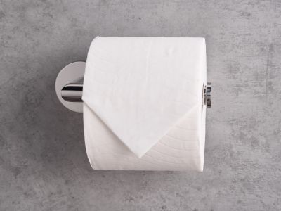 Harrogate Toilet Roll Holder Chrome 1