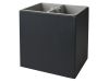Highland Rectangular Dual Recycling Bin