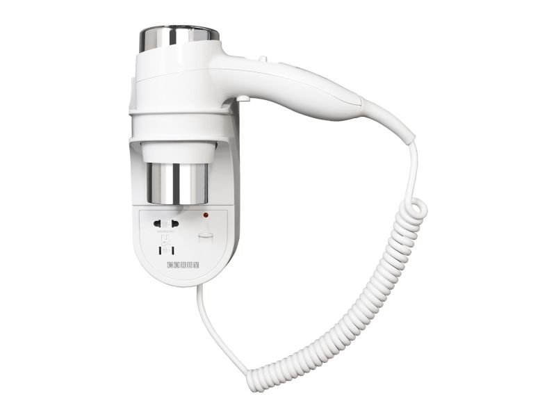 Kendal 1600w Hair Dryer Wall Drawer Mounted