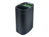 Newport Dual Recycling Bins Black
