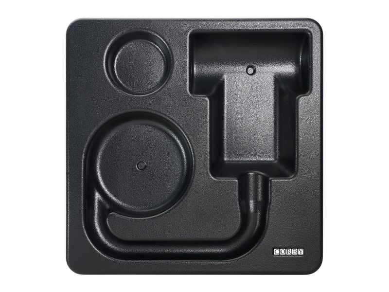 Stratus Hair Dryer Holder Drawer Mounted