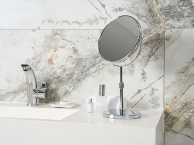 Winchester Free Standing Mirror Chrome