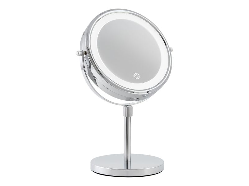 Winchester Led Free Standing Mirror Chrome