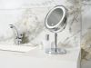 Winchester Led Free Standing Mirror Chrome