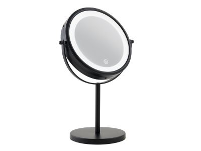 Winchester Led Free Standing Mirror Matt Black