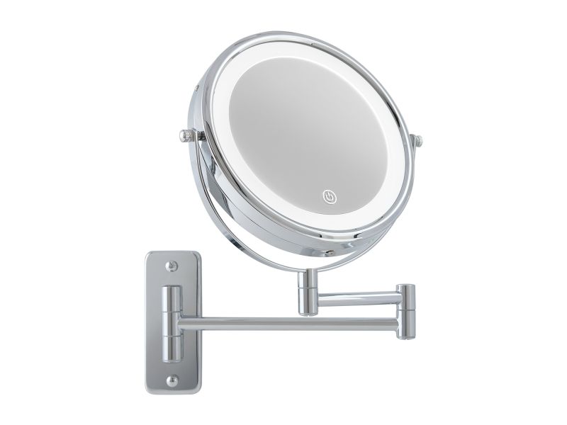 Winchester Led Wall Mounted Mirror Chrome