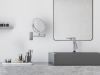 Winchester Wall Mounted Mirror Chrome
