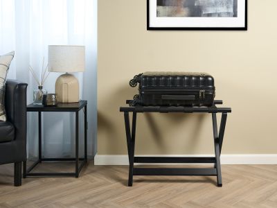 York Luggage Rack Black